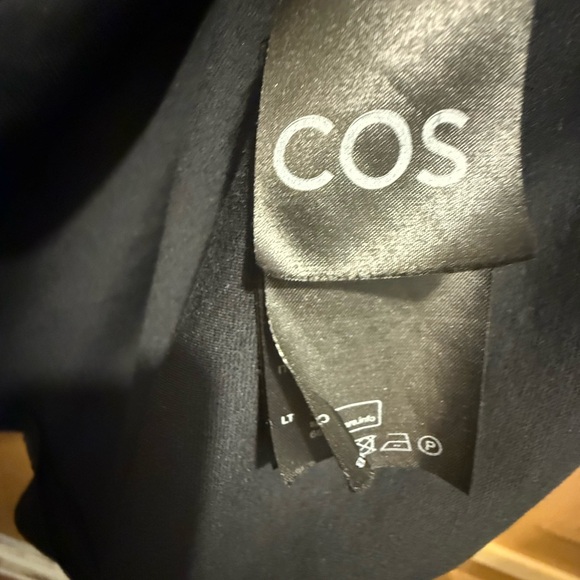 COS Black Sleeveless Zip-Front Dress | Minimalist | EU S - Picture 4 of 10